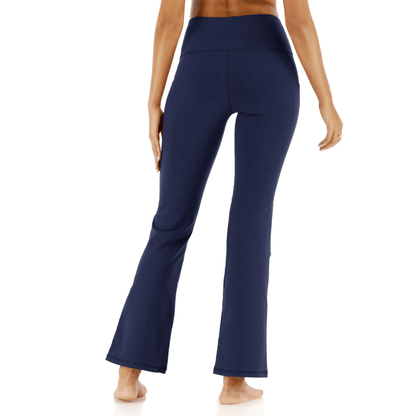 Comfortable Fit Wide Leg High Waist Pants - Luxivelle