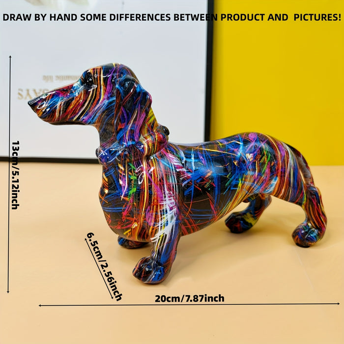 Fun Dog Figurine Dachshund Home Decor