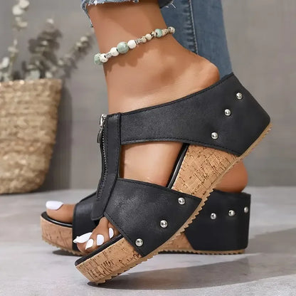 Comfortable Arch Support Wedge Sandal