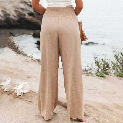 Loose Fit Summer Linen Pants