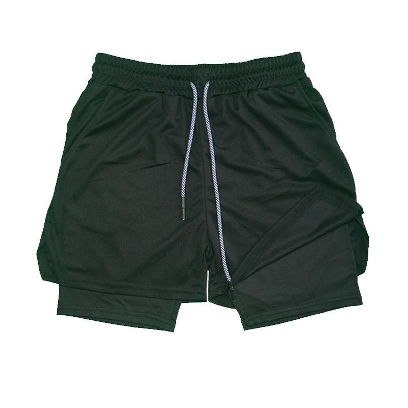 Men's Lightweight Moisture Wicking Athletic Running Shorts