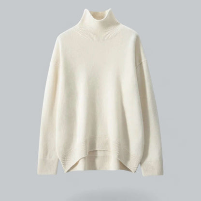 Women's Soft Crew Neck Sweater Top