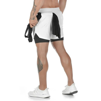 Men's Lightweight Moisture Wicking Athletic Running Shorts