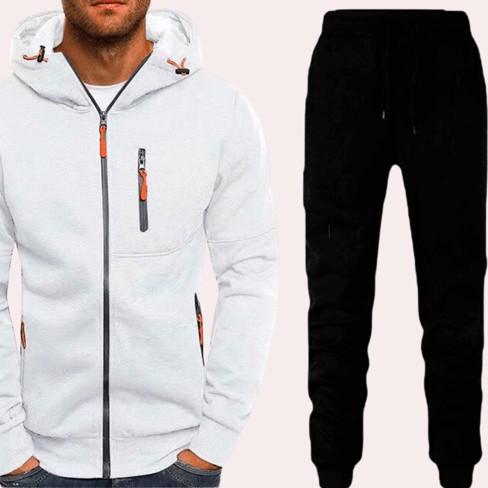 Men's Casual Sweatpants Hoodie Set