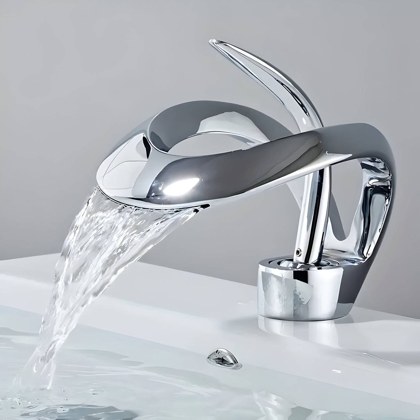 Modern Chrome Single Lever Faucet
