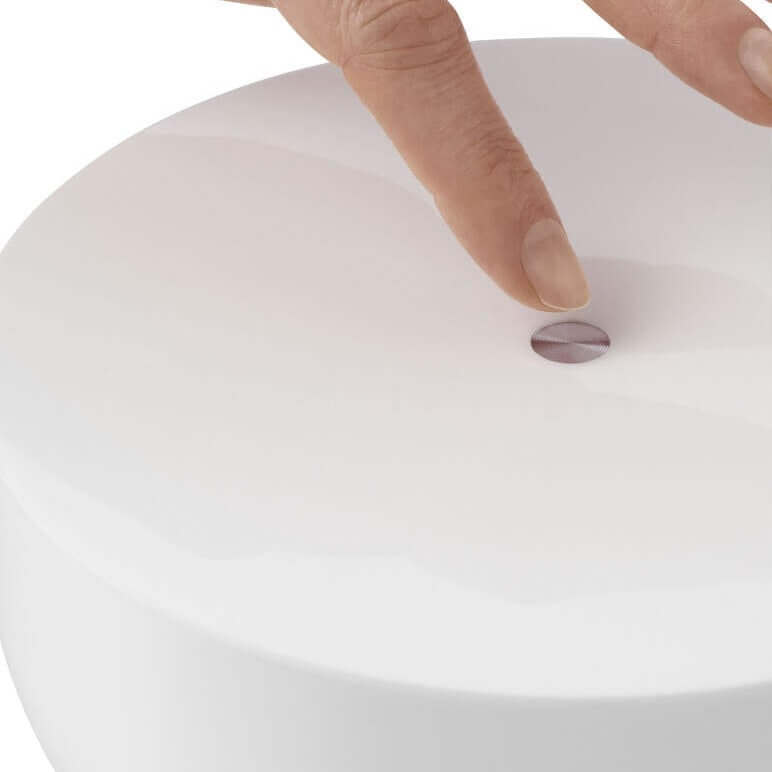 Contemporary Stone Table Lamp with Bright LED