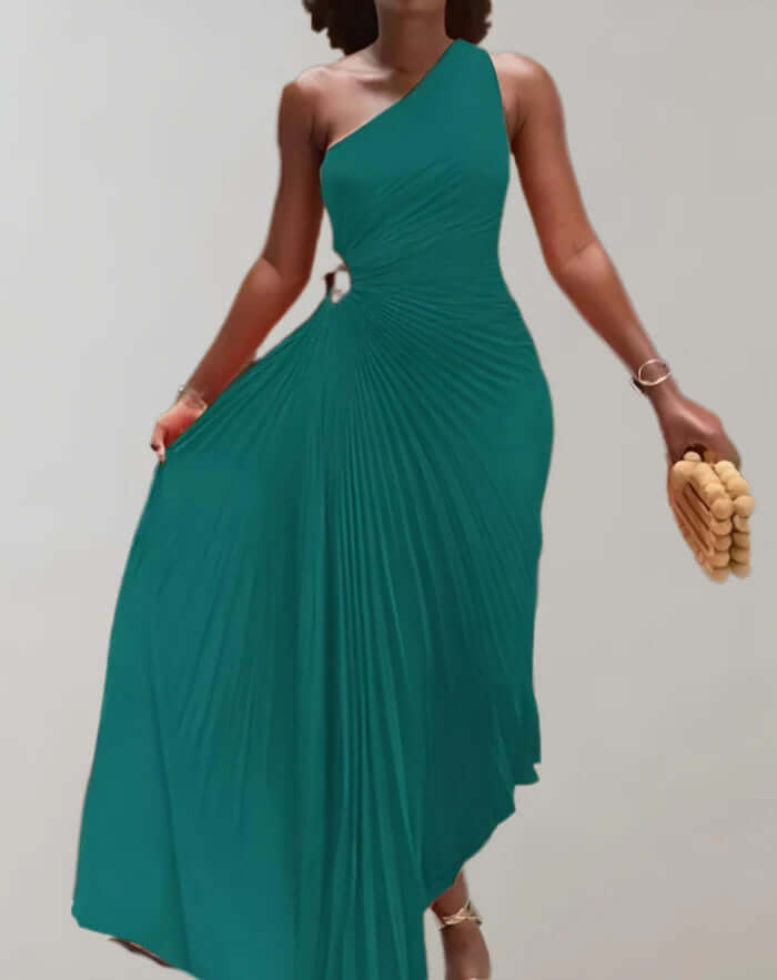 Chic Strapless Long Evening Dress
