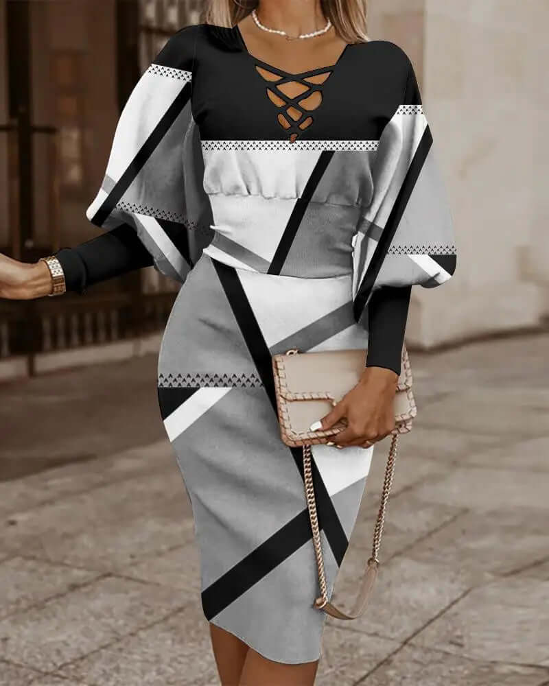Chic Graphic 2 Piece Outfit