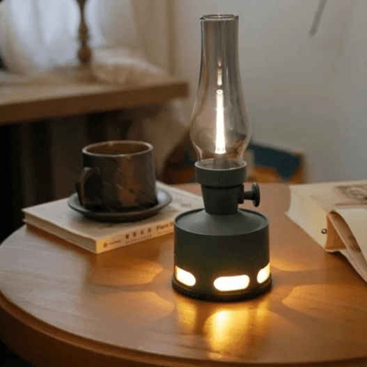 Retro LED Lantern - Rechargeable USB Powered