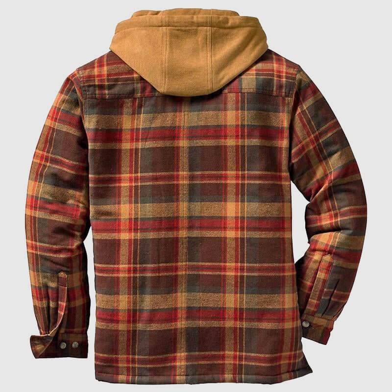 Classic Plaid Mens Jacket - Comfort Fit
