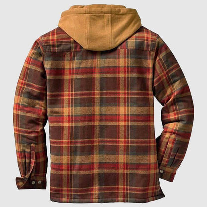 Classic Plaid Mens Jacket - Comfort Fit