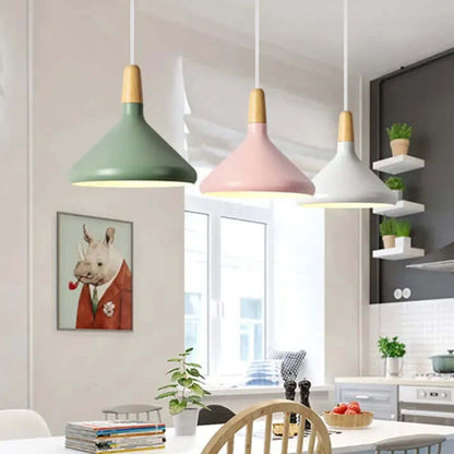 Sleek Metal Hanging Light