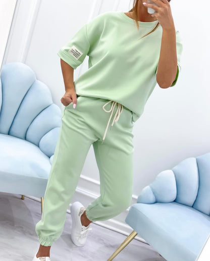 Cute Casual Short Sleeve Outfit