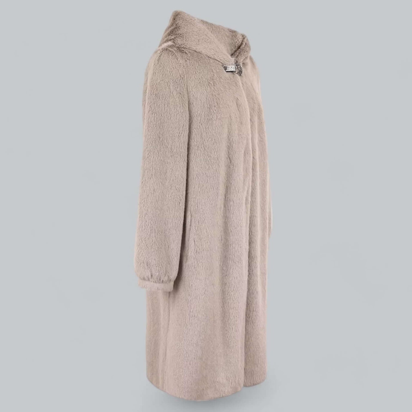 Warm Women's Faux Fur Parka Coat