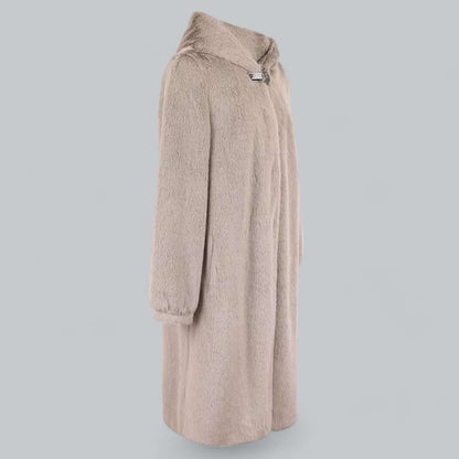 Warm Women's Faux Fur Parka Coat