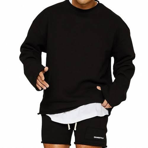 Comfortable Loose Fit Casual Sweatshirt