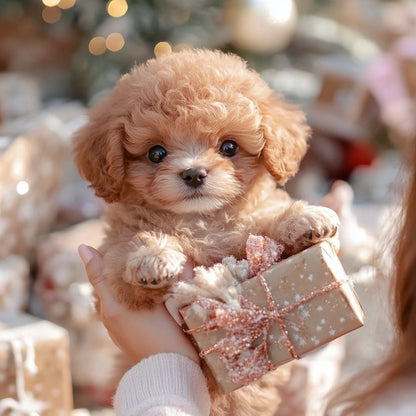 Cuddly Realistic Plush Dog Toy