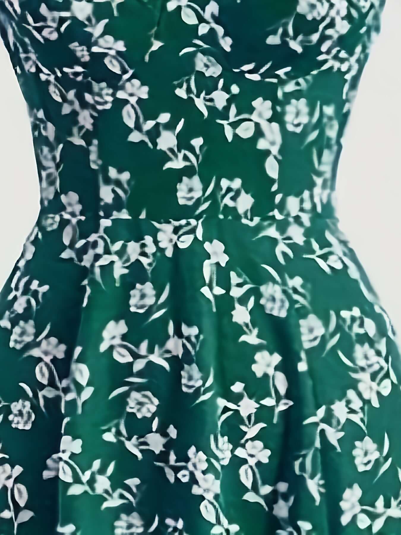 Pretty Floral Summer Dress with Adjustable Straps