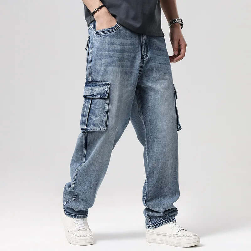 Classic Casual Multi Pocket Work Pants - Luxivelle