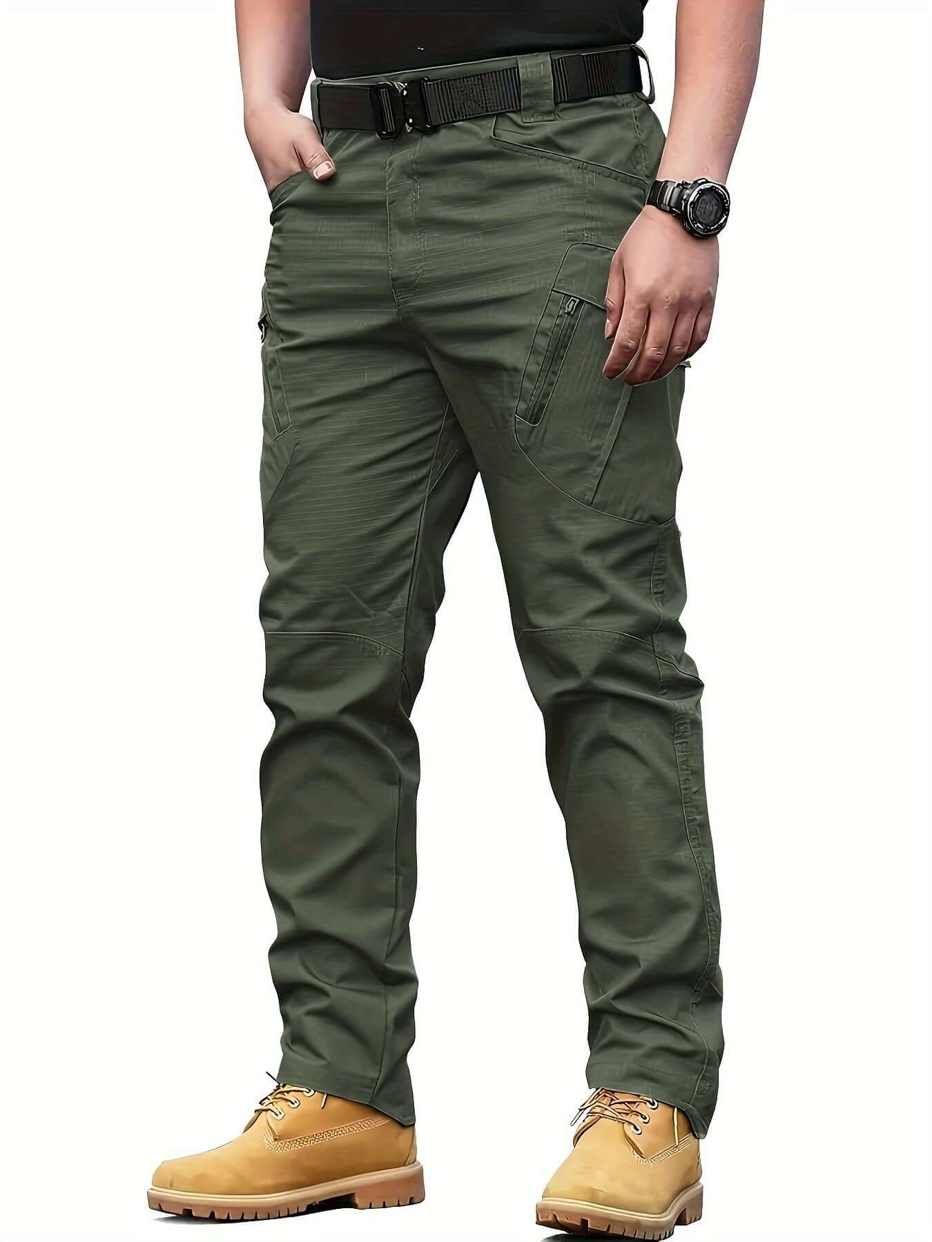 Men's Army Combat Work Pants with Extra Pockets