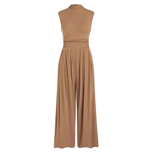 Ladies' Chic Flowy Wide Leg Jumpsuit
