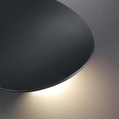 Slim 7W LED Wall Lamp with Integrated Lighting