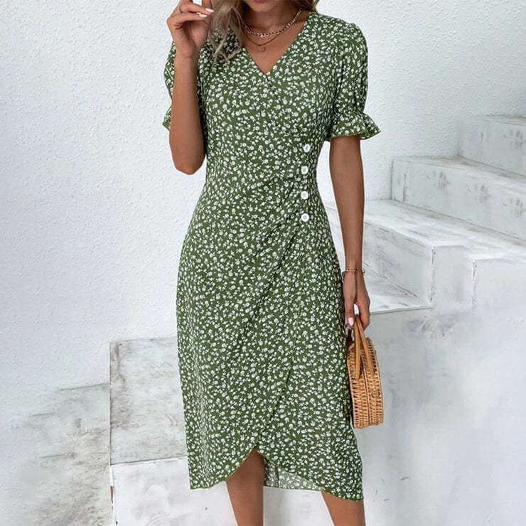 Casual Midi Sundress for Women