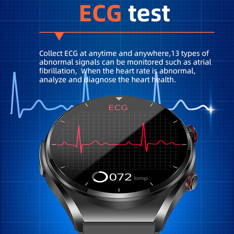 Easy Use Health Tracker Smartwatch Blood Pressure Monitor