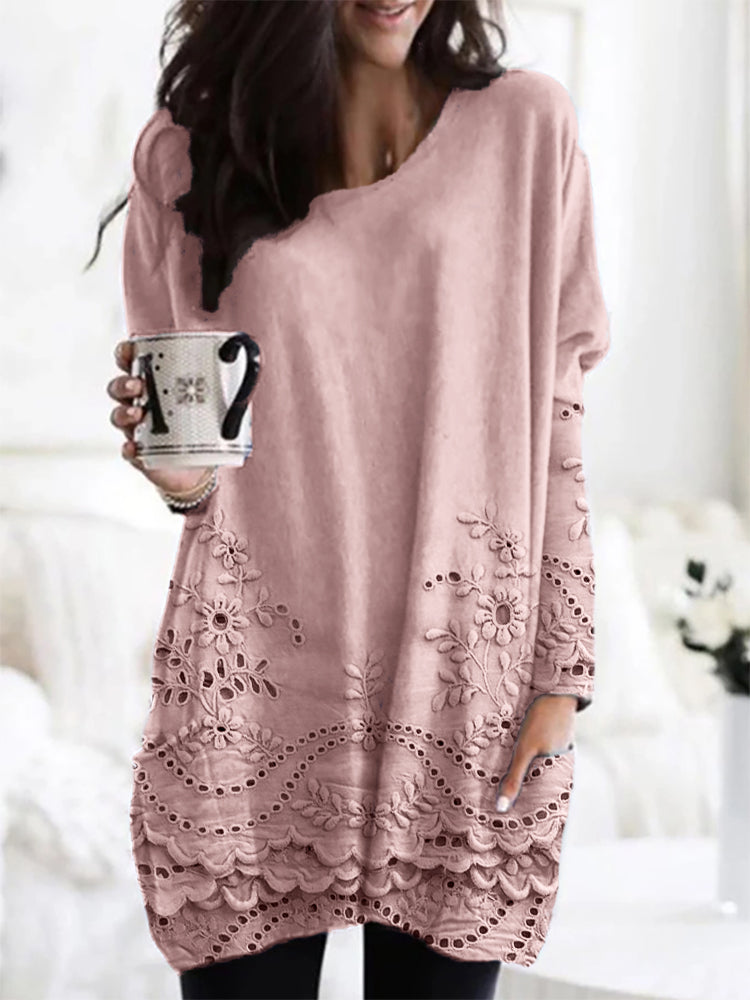 Colorful Soft Knit Sweater