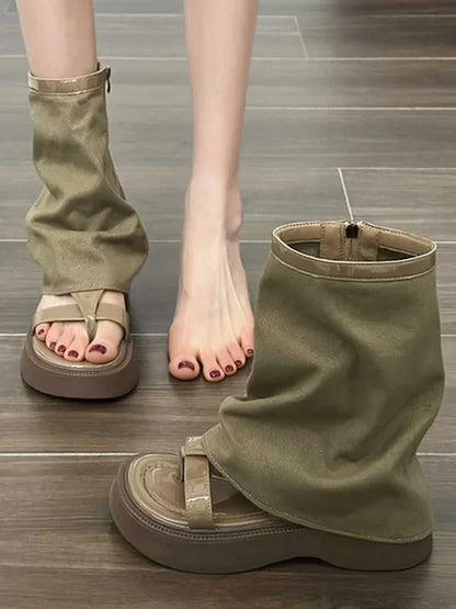 Ankle Strap Boots for Ladies