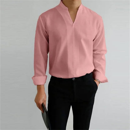 Lightweight Breathable Classic Fit Men's Summer Shirt