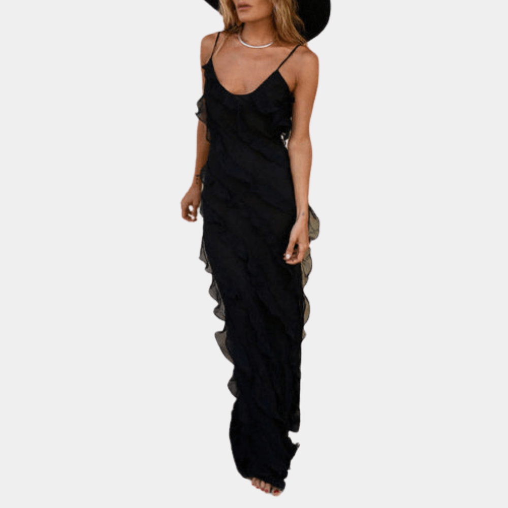 Luxurious Long Evening Gown Dress
