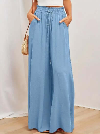 Comfortable Women's Elastic Waist Pants