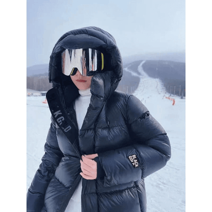 Warm Women's Down Parka Coat