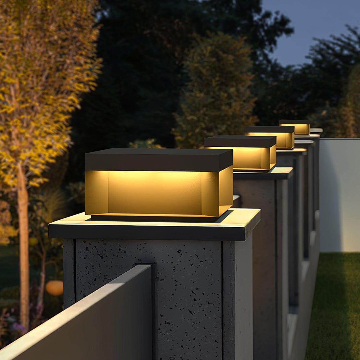 Waterproof Garden Post Lamp - Durable Outdoor Light