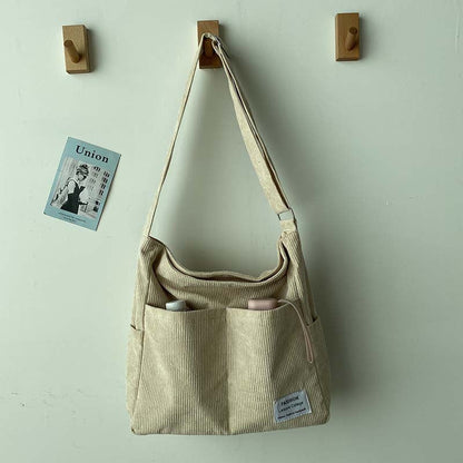 Practical Canvas Crossbody Shoulder Bag for Daily Use