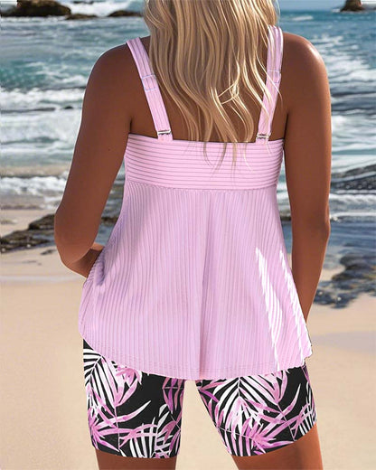 Vibrant Swimsuit Tankini Set