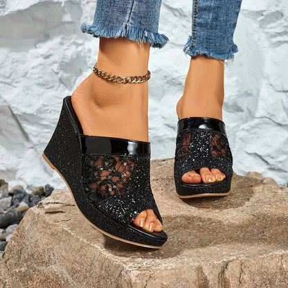 Beautiful Lace Up High Heel Shoes - Luxivelle