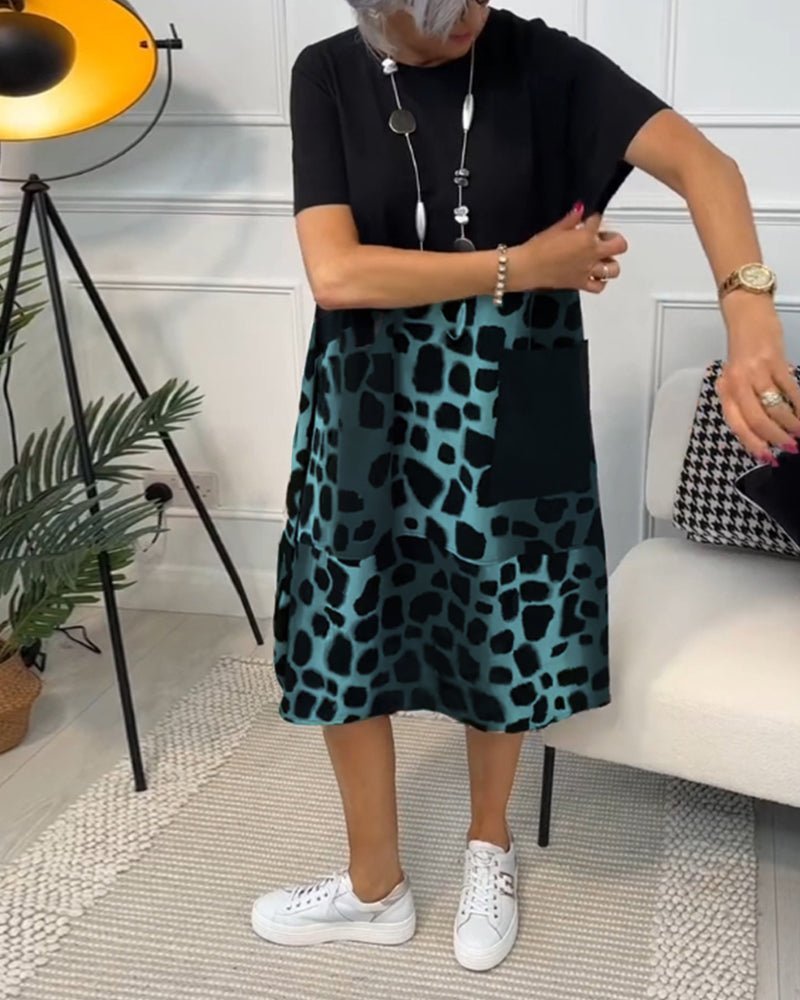 Classic Ladies Floral Midi Dress