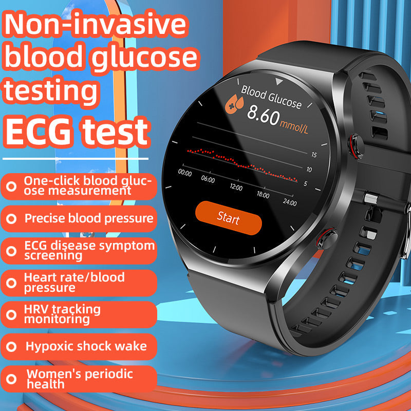 Easy Use Health Tracker Smartwatch Blood Pressure Monitor