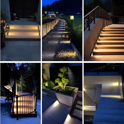 2-Pack Outdoor Solar Powered Garden Lights – Waterproof LED Path Lights