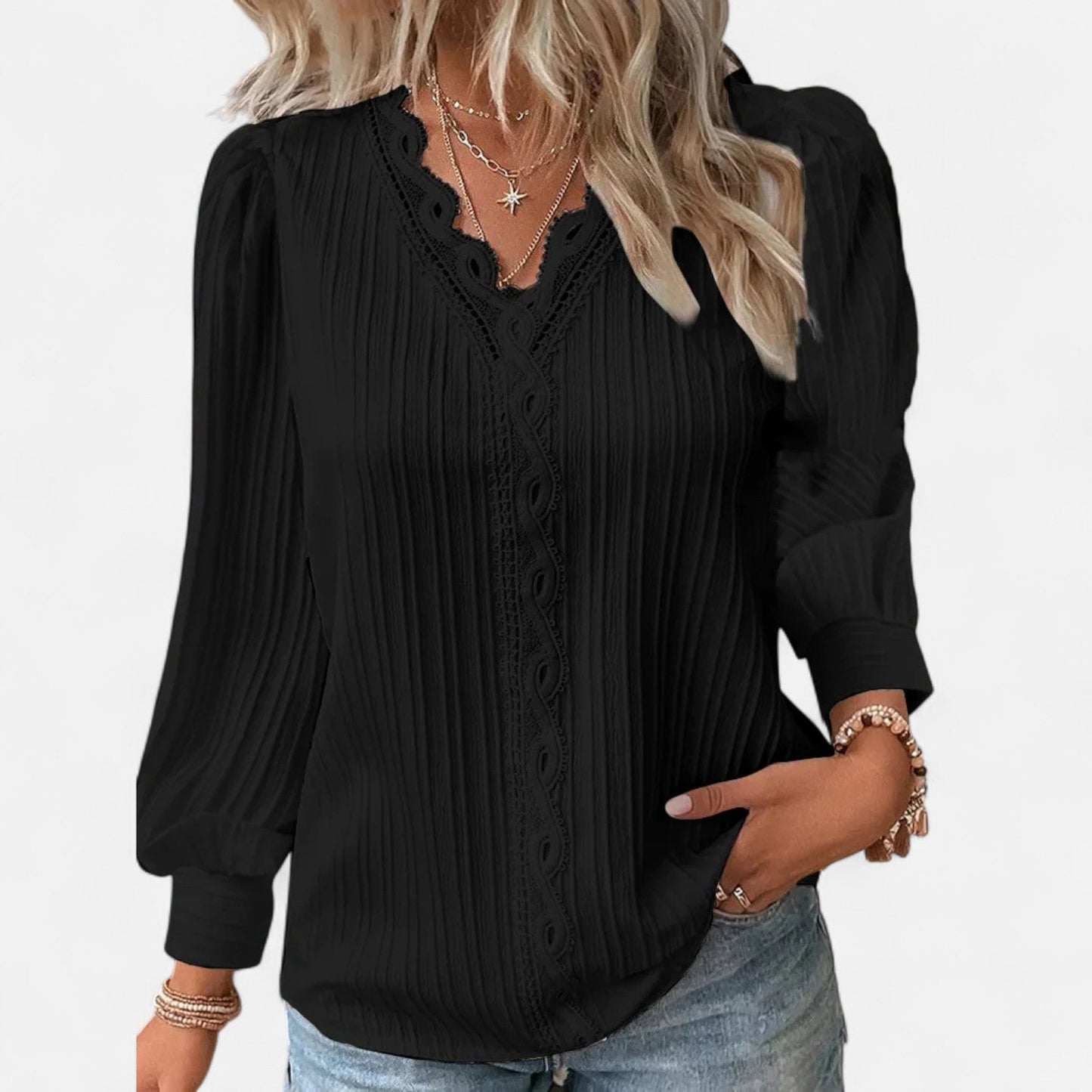 Feminine Fit Elegant Top