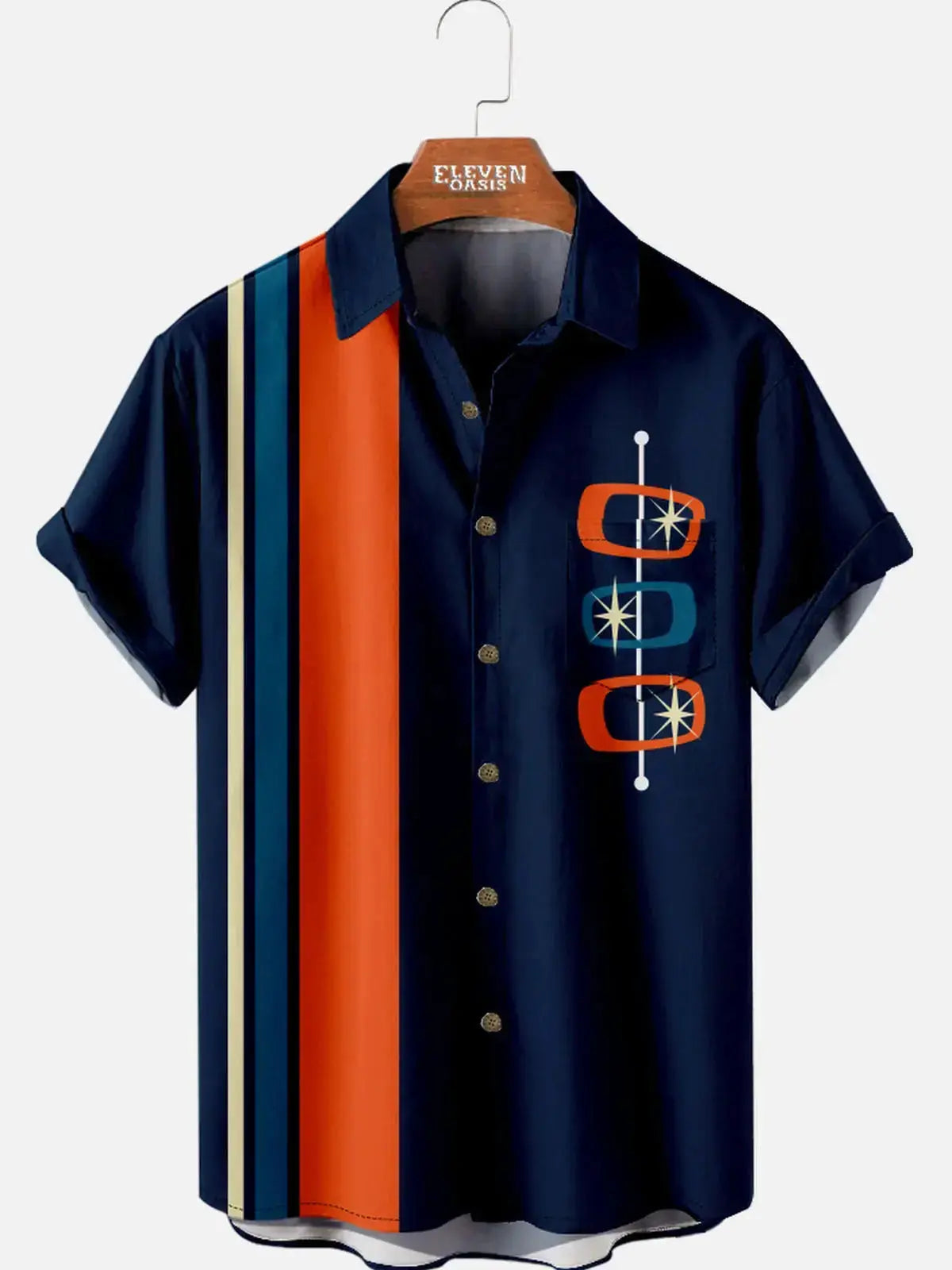 Lightweight Mens Summer Short Sleeve Shirt