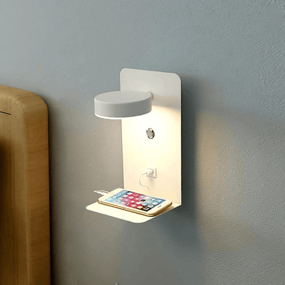 Compact LED Desk Lamp with USB Charger