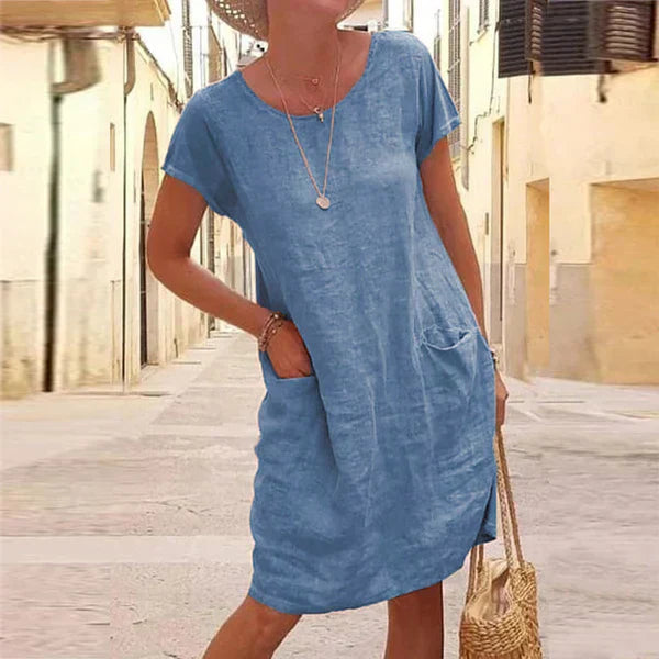 Elsie | Belly Hiding Maternity Dress