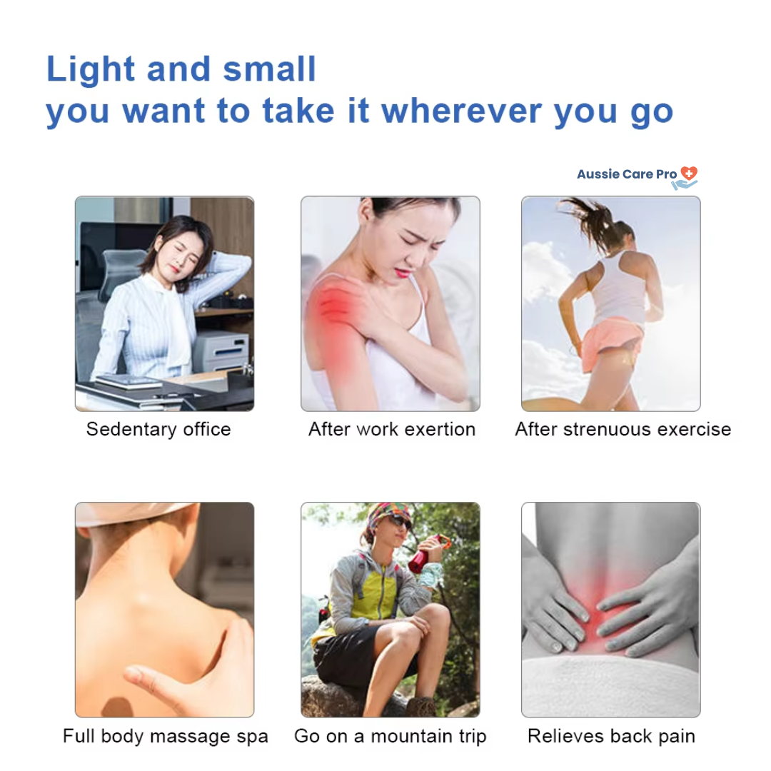 Digital Electric Massage Device - 12 Mode Muscle Reliever