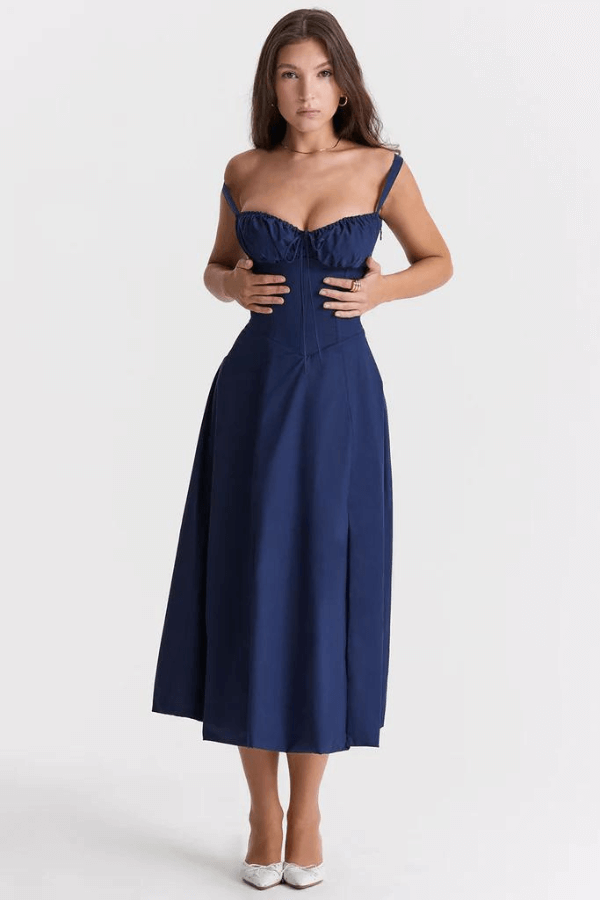 Slim Fit Ladies Summer Sundress Corset Style
