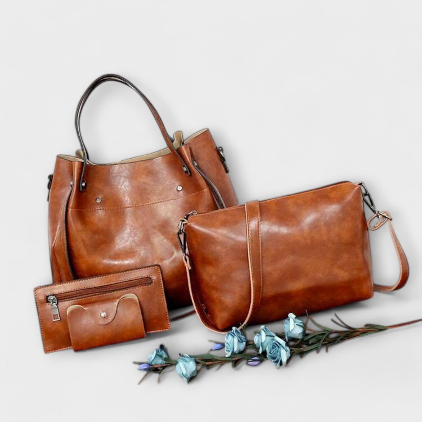 Classic 4-Piece Tote Bag Set - Luxivelle