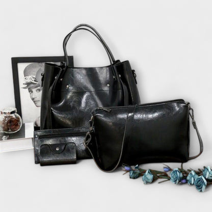 Classic 4-Piece Tote Bag Set
