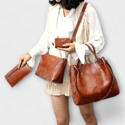 Classic 4-Piece Tote Bag Set